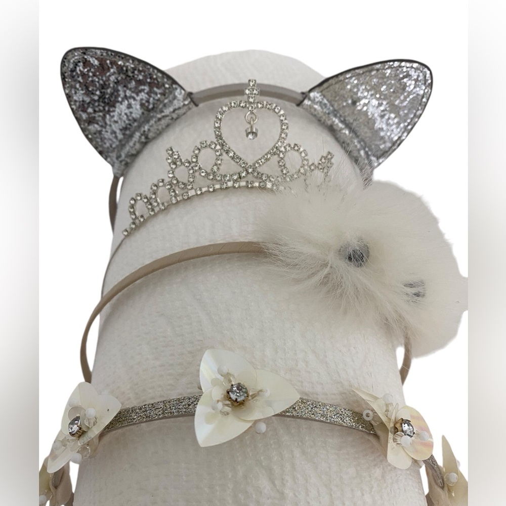 CREWCUTS GAP and one other 4 Whimsical Headbands for Little Girls